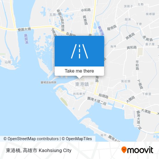 東港橋 map