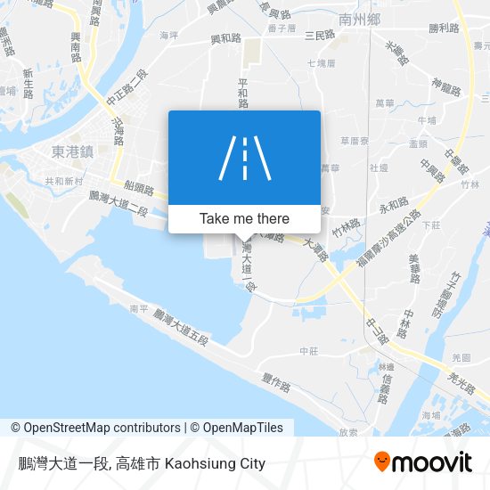 鵬灣大道一段 map