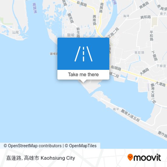 嘉蓮路 map