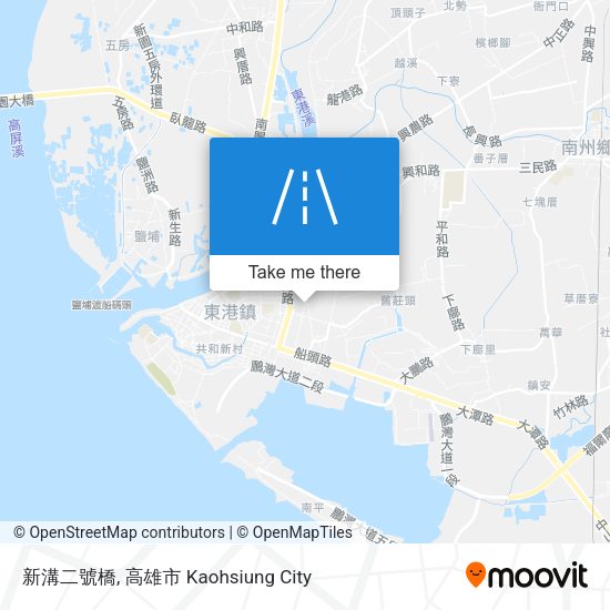 新溝二號橋 map