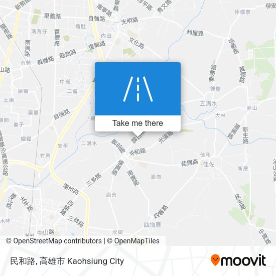 民和路 map