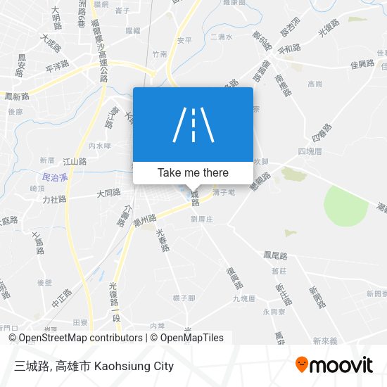 三城路 map