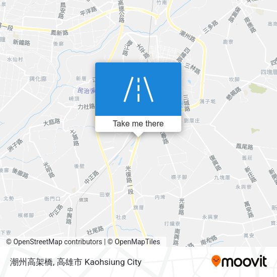 潮州高架橋地圖