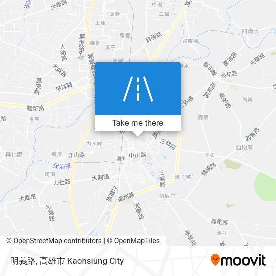明義路地圖