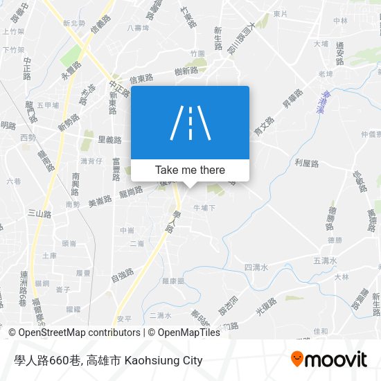 學人路660巷地圖