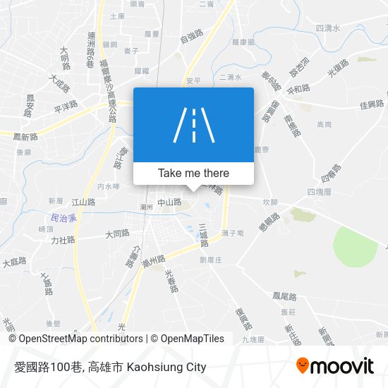 愛國路100巷地圖