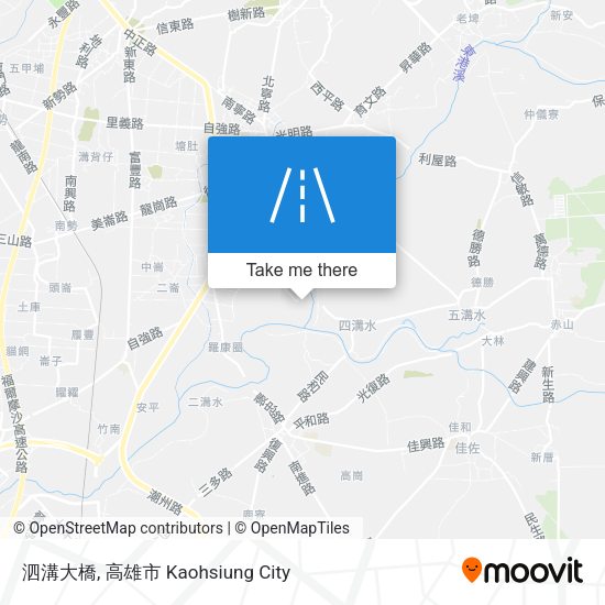 泗溝大橋 map