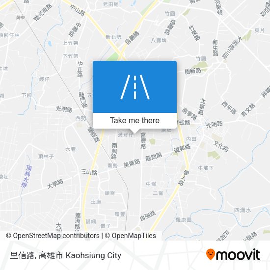 里信路地圖
