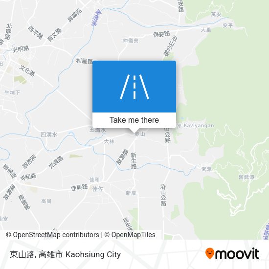 東山路地圖