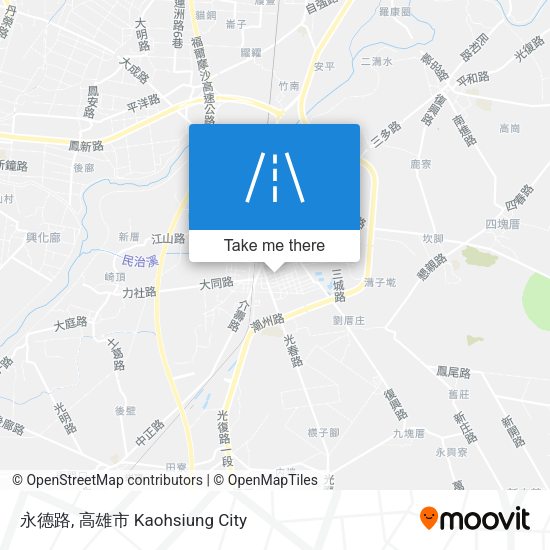 永德路 map