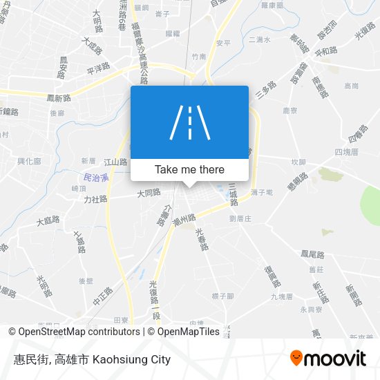 惠民街 map