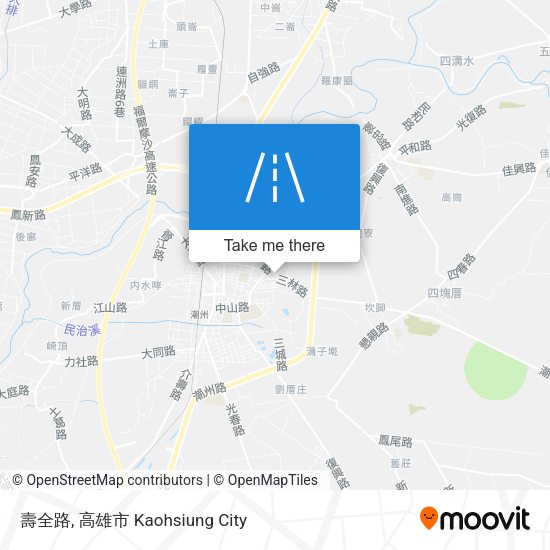 壽全路 map