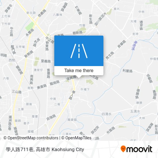 學人路711巷地圖