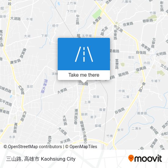 三山路 map