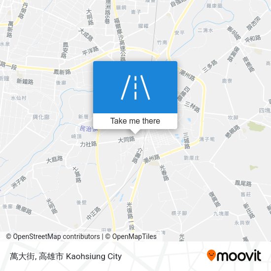 萬大街地圖