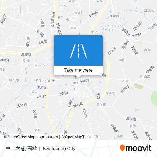 中山六巷地圖