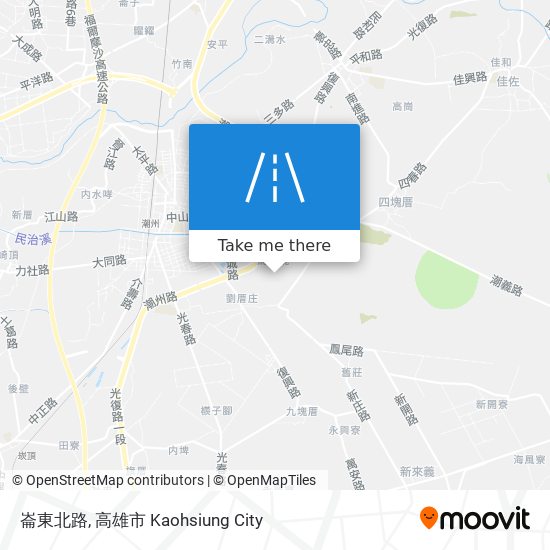 崙東北路 map