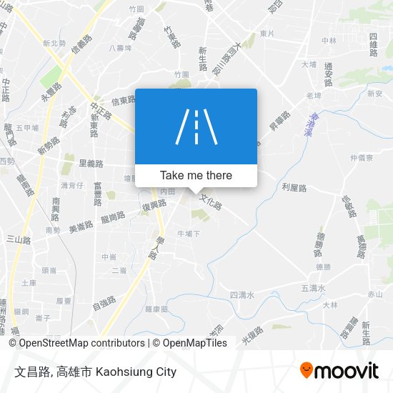 文昌路地圖