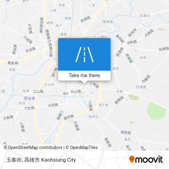 玉春街 map