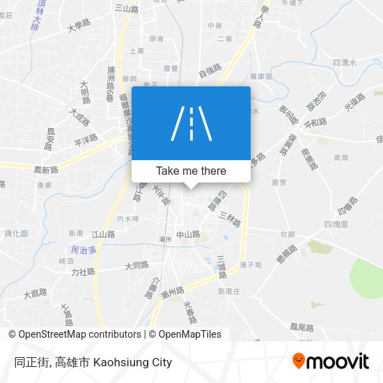 同正街地圖