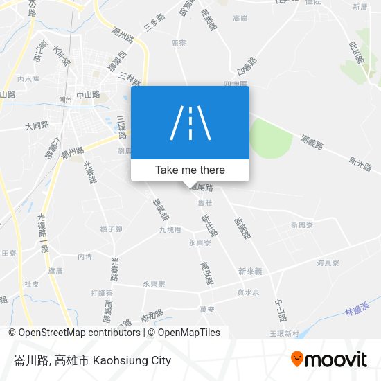 崙川路 map