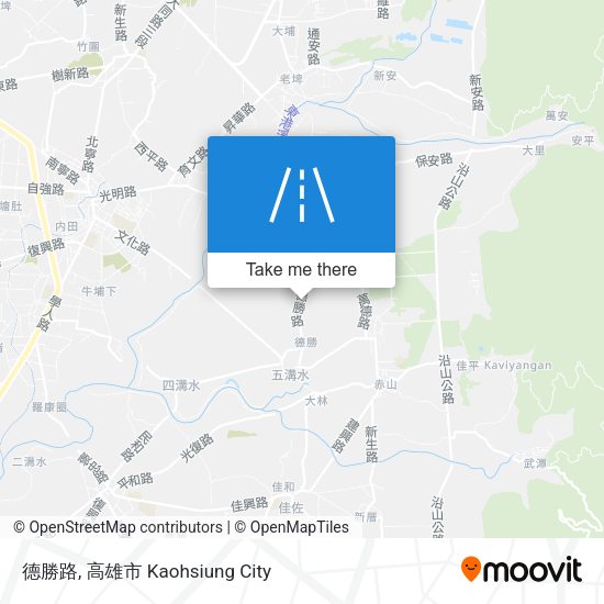 德勝路地圖