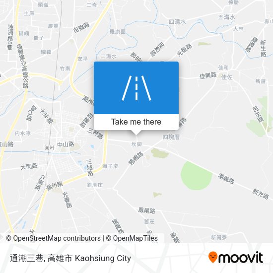 通潮三巷 map