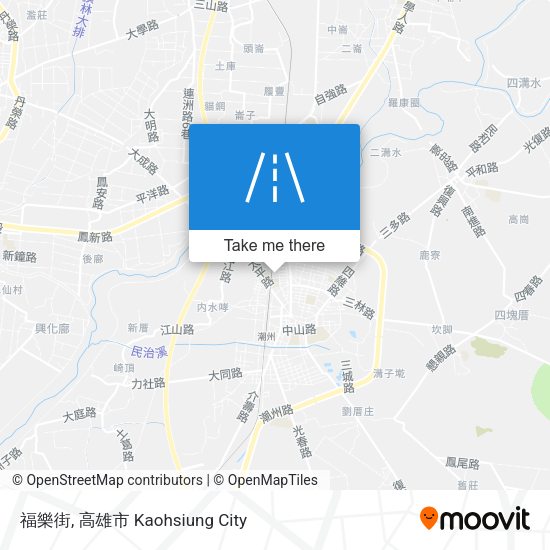 福樂街 map