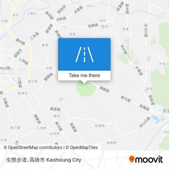 生態步道 map
