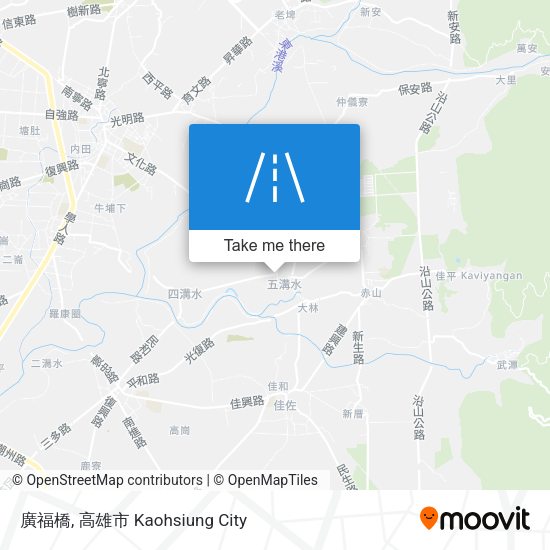 廣福橋 map