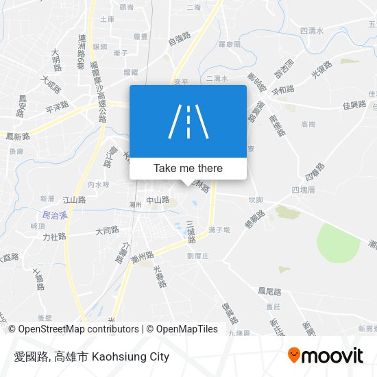 愛國路 map