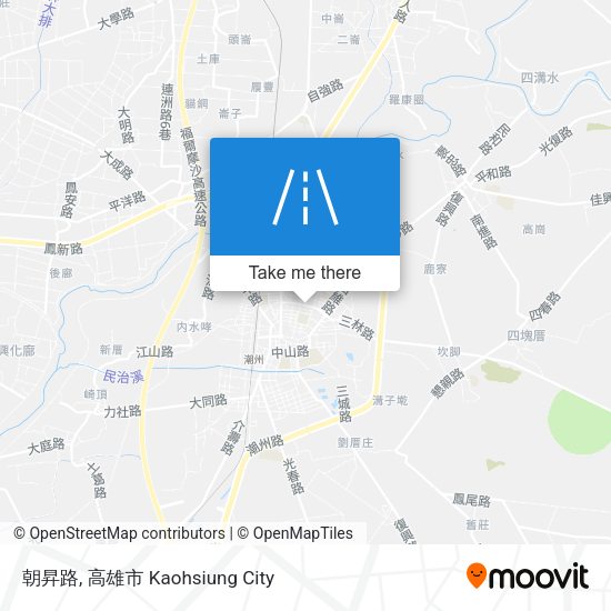 朝昇路 map