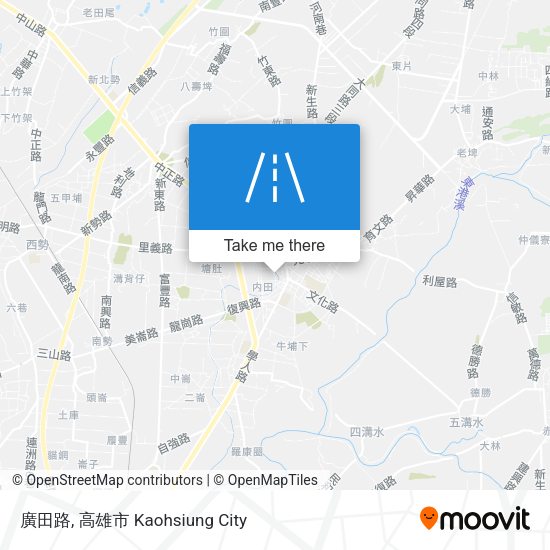 廣田路 map