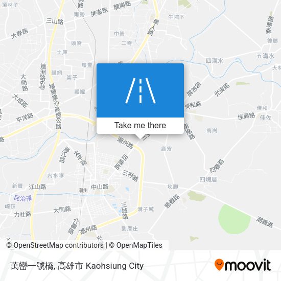 萬巒一號橋 map