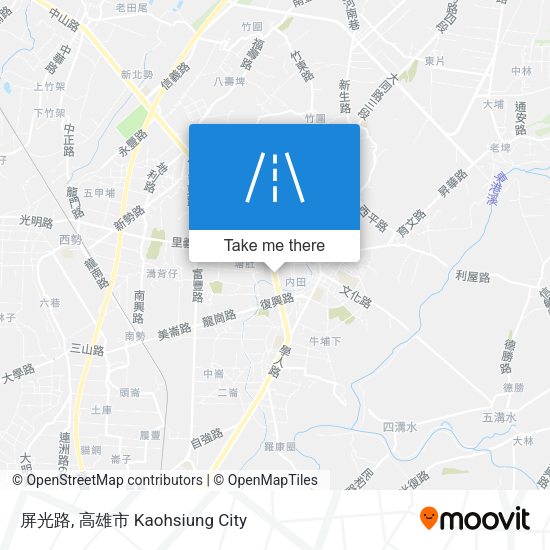 屏光路地圖