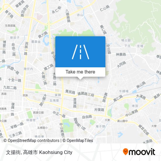 文揚街 map
