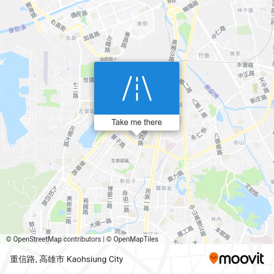 重信路地圖