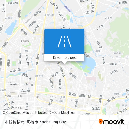 本館路橫巷 map