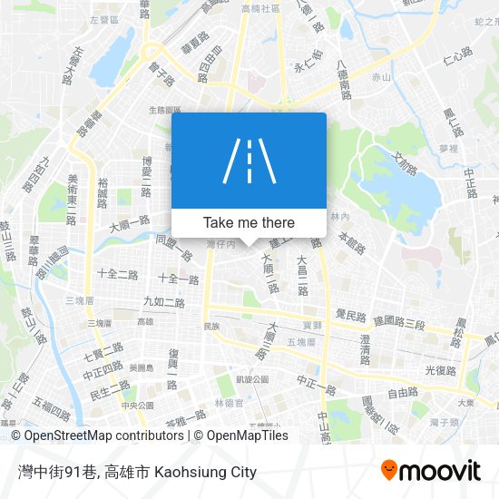 灣中街91巷 map