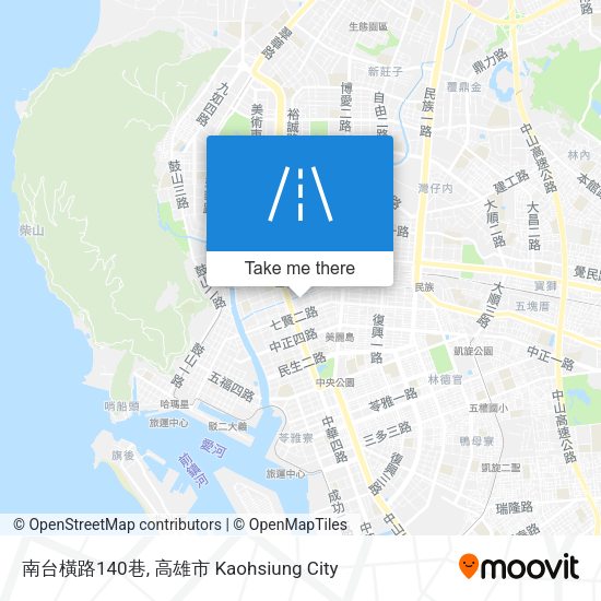 南台橫路140巷 map