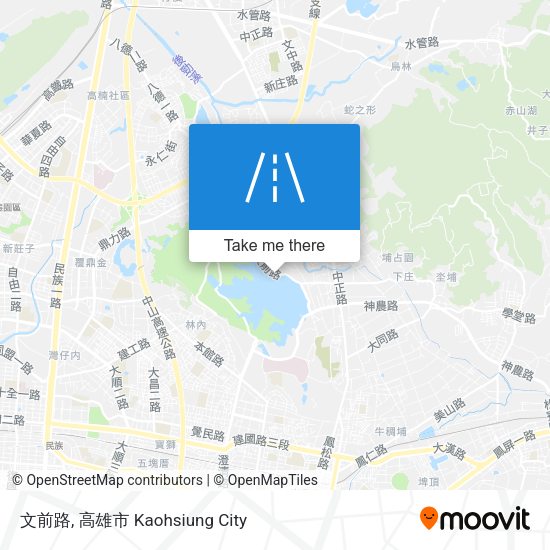 文前路 map