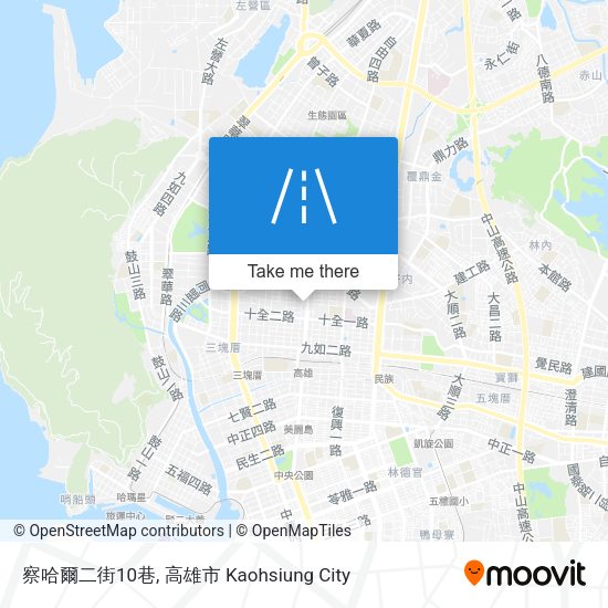 察哈爾二街10巷 map