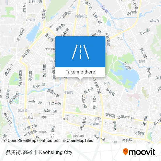 鼎勇街 map