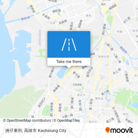 洲仔東街地圖