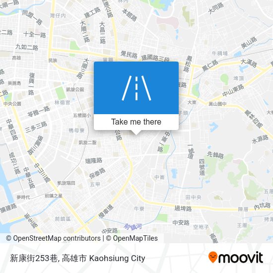 新康街253巷地圖