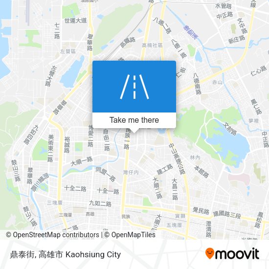 鼎泰街 map