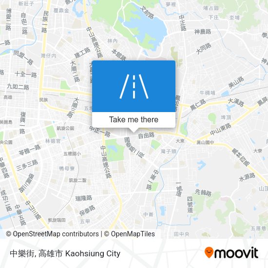 中樂街 map