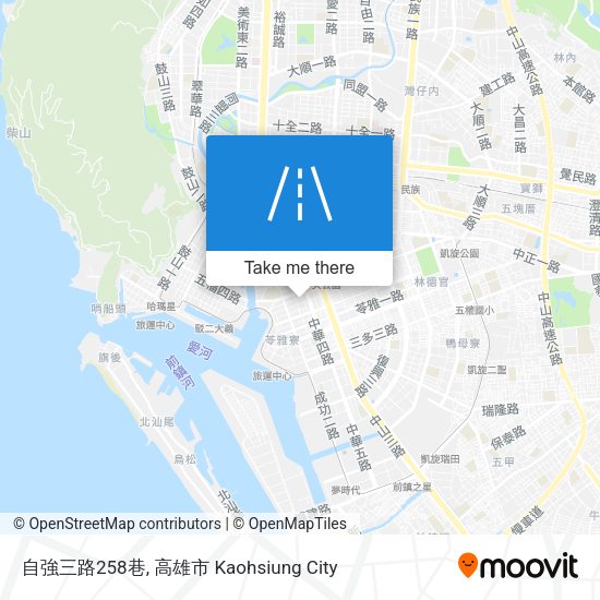 自強三路258巷 map