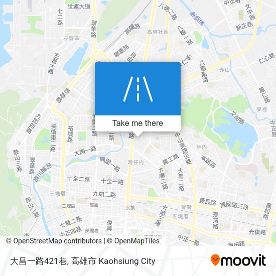 大昌一路421巷 map