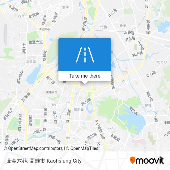 鼎金六巷 map